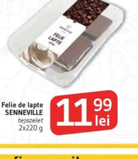 SENNEVILLE Felie de lapte 2x220 g