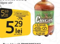 Bere blondă CIUCAȘ világos sör 1 L