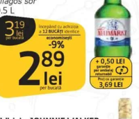 Bere blondă NEUMARKT világos sör 0.5 L