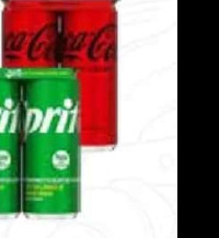 Băutură carbogazoasă SPRITE / COCA COLA Zero 4x0.33 L