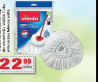 VILEDA Turbo rezervă mop din microfibră