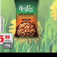 NUTLINE arahide aromate la cuptor diverse sortimente 135g