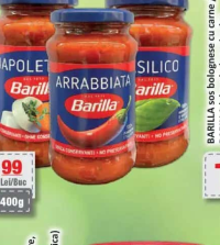 BARILLA sos, diverse sortimente / BARILLA szósz, többféle 400g
