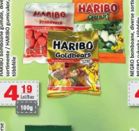 HARIBO bomboane gumate diverse sortimente 100g