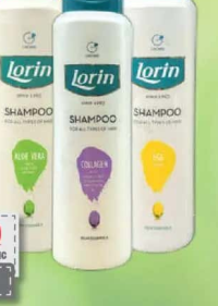 LORIN șampon, diverse sortimente 1L