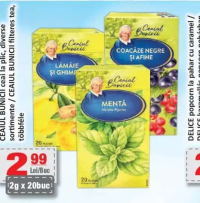 CEAIUL BUNICII ceai la plic diverse sortimente 20 plicuri