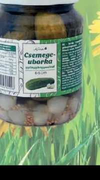 KERTIKE castraveți murați 6-9cm, cu perle de ceapă / KERTIKE csemegeuborka 6-9cm, gyöngyhagymával 66