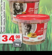 BENEI napolitane cu cacao sau lămâie 1kg