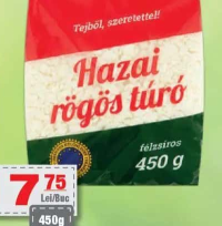 Hazai brânză de vacă semidegresată 450g