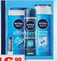 NIVEA Strong Power pachet cadou (deo spray + șampon Ocean + șampon Strong Power + balsam de buze) 15