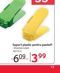 Suport plastic pentru pantofi