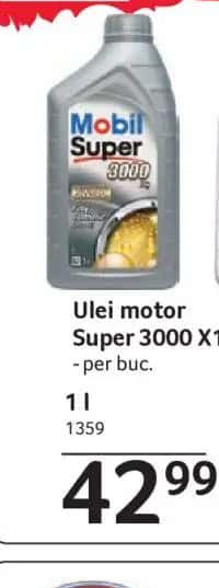 Mobil Super 3000 X1 5W-40 Ulei motor 1 l