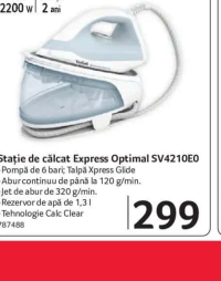 Tefal Stație de călcat Express Optimal SV4210E0