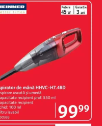 Heinner Aspirator de mână HHVC-H7.4RD