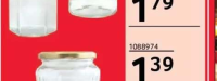 Borcan cu capac metalic cod 1088974
