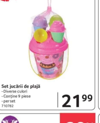 Set jucării de plajă 9 piese