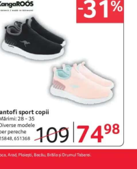 KangarooS Pantofi sport copii Mărimi: 28 - 35