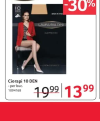 LAURA BALDINI Ciorapi 10 DEN