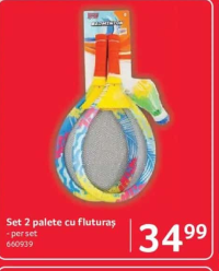 Set 2 palete cu fluturaș