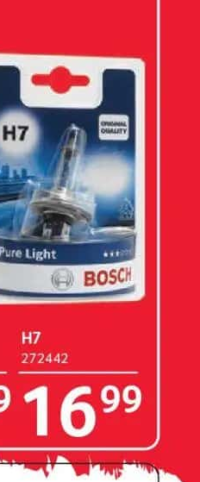 Bosch Becuri auto H7