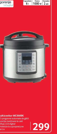 Gorenje Multicooker MC6MBK