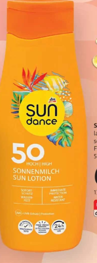 SUNDANCE lapte protecție solară FPS 50 500 ml