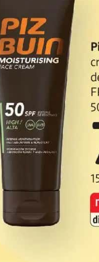 Piz Buin cremă hidratantă de față FPS 50 50 ml