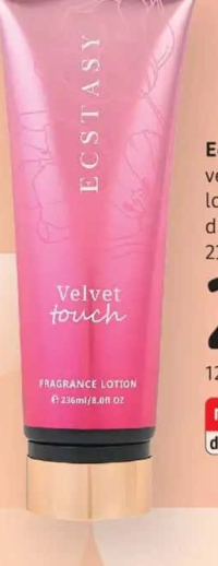 Ecstasy velvet touch loțiune de corp diverse variante 236 ml