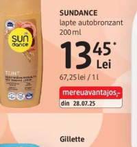 SUNDANCE lapte autobronzant 200 ml