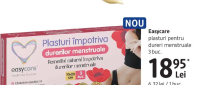 Easycare plasturi pentru dureri menstruale 3 buc.