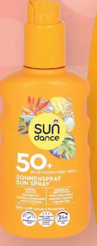 SUNDANCE spray protecție solară FPS 50+ 200 ml