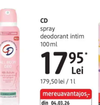 CD spray deodorant intim 100 ml