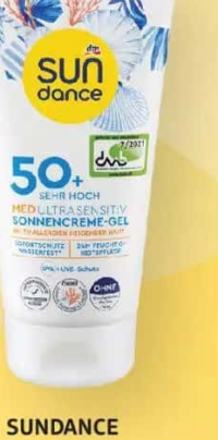 SUNDANCE med gel cremă protecție solară FPS 50+ 150 ml