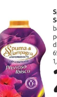 Spuma di Sciampagna balsam pentru rufe diverse variante 65 spălări 1,3 l