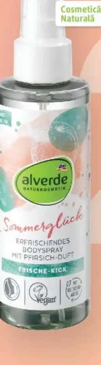 alverde spray de corp 150 ml