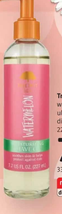 Tree Hut watermelon ulei pentru ras diverse variante 227 ml