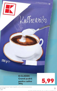 K-Classic Cremă pudră pentru cafea 200g