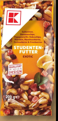 K-Classic Mix exotic de nuci și fructe 200 g
