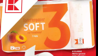 K-CLASSIC Hârtie igienică peach / aloe vera / white 3 straturi 8 role
