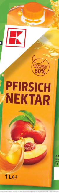 K-CLASSIC Nectar piersici 1l