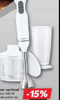 Silvercrest Mixer vertical putere: 600 W include pahar de măsurare: cca. 0,7 l și mărunțitor: cca. 0