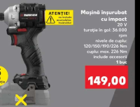 Parkside Mașină înșurubat cu impact 20 V