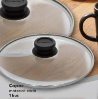 Capac material: sticlă cca. 20 cm 1 buc