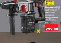 Parkside Performance Ciocan combi 20V