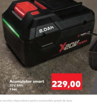 Parkside Performance Acumulator smart 20V 8Ah