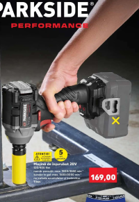 Parkside Performance Mașină de înșurubat 20V 120/400 Nm 1buc