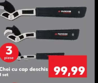 Parkside Chei cu cap deschis 1 set