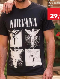 Nirvana / Pink Floyd Tricou pentru bărbați 1 buc