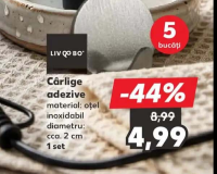 LIV QO BO Cârlige adezive 5 bucăți 1 set