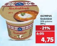 OLYMPUS Smântână 20% grăsime 200 g